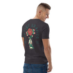 Unisex-Bio-Baumwoll Balinesische Blume T-Shirt