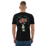 Unisex-Bio-Baumwoll Balinesische Blume T-Shirt