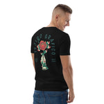 Unisex-Bio-Baumwoll Balinesische Blume T-Shirt