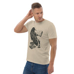 Unisex-Bio-Baumwoll Raven Reading T-Shirt