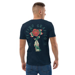 Unisex-Bio-Baumwoll Balinesische Blume T-Shirt