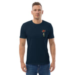 Unisex-Bio-Baumwoll Balinesische Blume T-Shirt