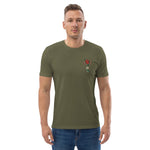 Unisex-Bio-Baumwoll Balinesische Blume T-Shirt