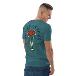 Unisex-Bio-Baumwoll Balinesische Blume T-Shirt