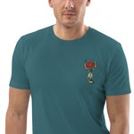 Unisex-Bio-Baumwoll Balinesische Blume T-Shirt