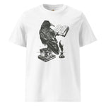 Unisex-Bio-Baumwoll Raven Reading T-Shirt