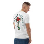 Unisex-Bio-Baumwoll Balinesische Blume T-Shirt