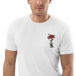 Unisex-Bio-Baumwoll Balinesische Blume T-Shirt